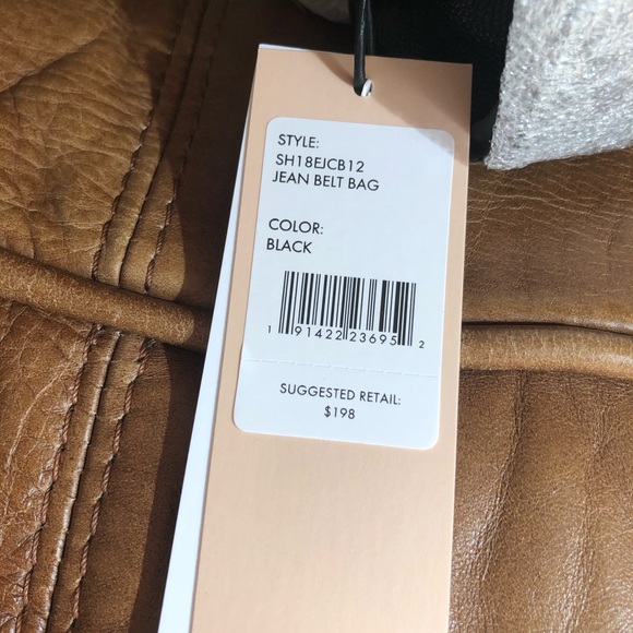 REBECCA MINKOFF Calfskin Jean Belt Bag Black - Picture 12 of 12